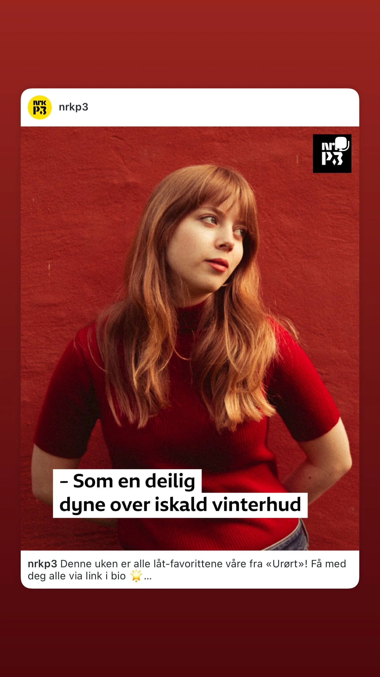 NRK P3 – YLVA-li «Shoot Straight»