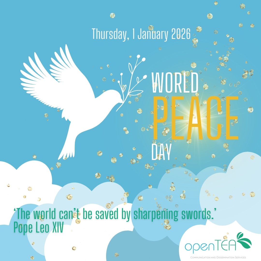 &lsquo;The world can&rsquo;t be saved by sharpening swords.&rsquo;
Pope Leo XIV
We want to start the year this way.
Happy 2026❤️

"Il mondo non si salva affilando spade"
Papa Leone XIV
Vogliamo iniziare l'anno cos&igrave;.
Buon 2026❤️