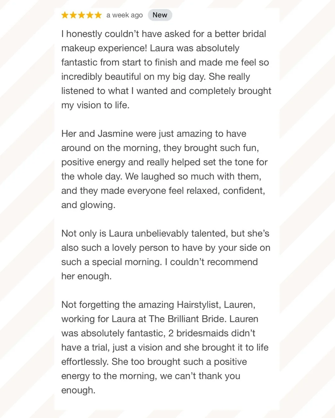 This one made my eyes watery 🥹🤍✨

What an honour it was to get to know Lauren and her gorgeous girl gang! I knew it was going to be a special wedding morning as soon as we met at the Trial! ✨

The Brilliant Bride team had so much fun with this wond