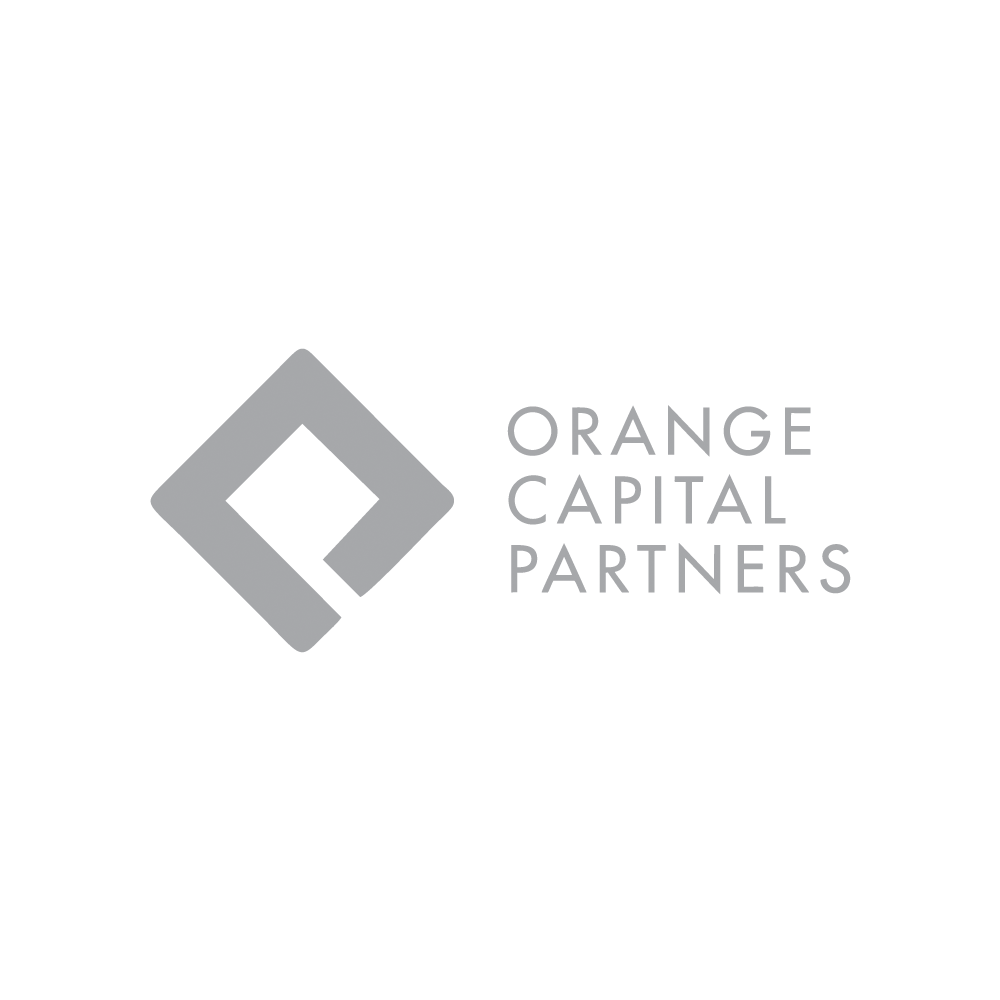 Orange Capital Partners logo with geometric symbol