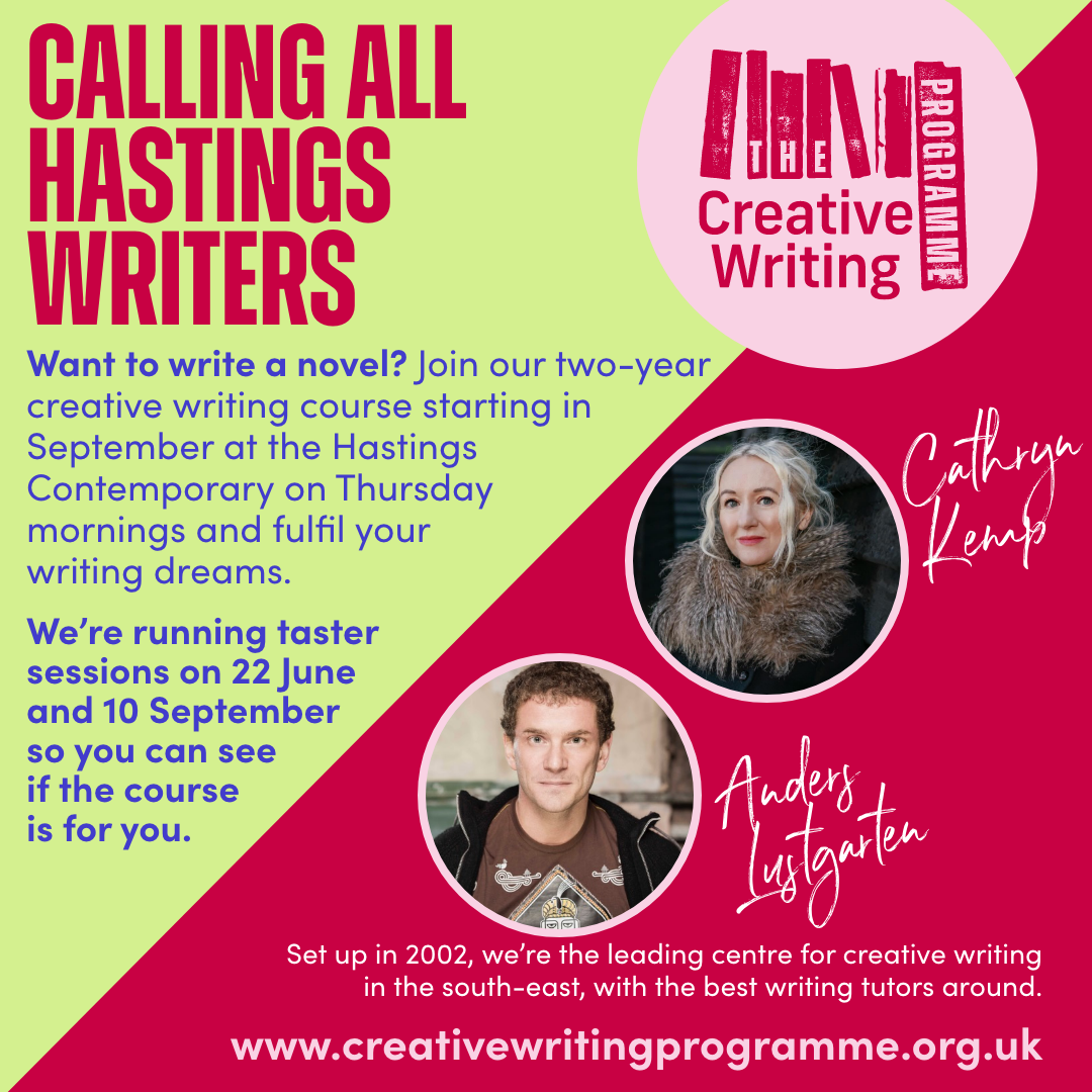 The Creative Writing Programme Is Coming To Hastings