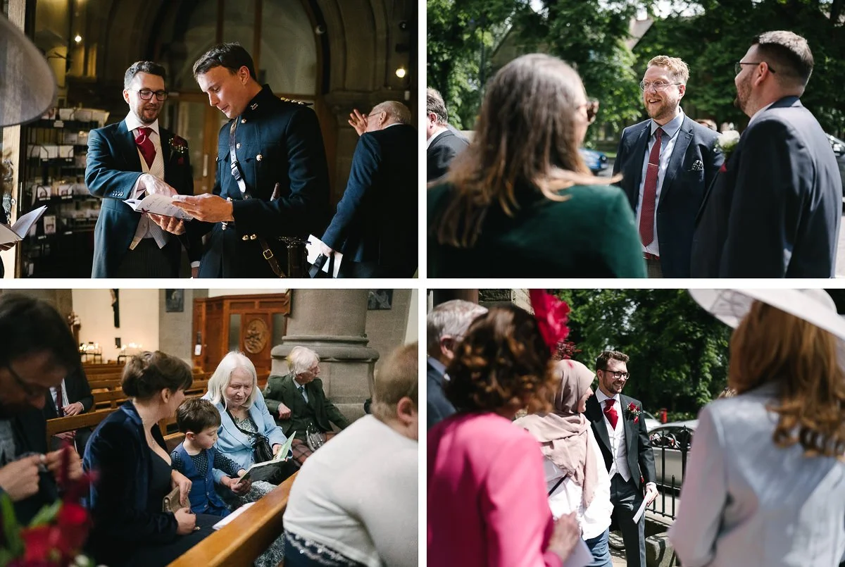 Inside St Wilfrids Church York Wedding Photographer