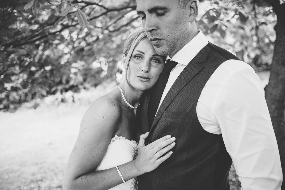 Bride & Groom portrait Leeds Wedding Photographer Woodlands Hotel
