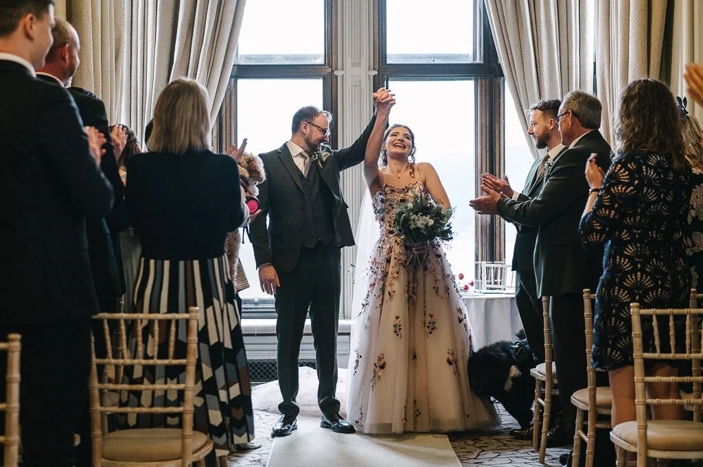 Bride &amp; Groom are married