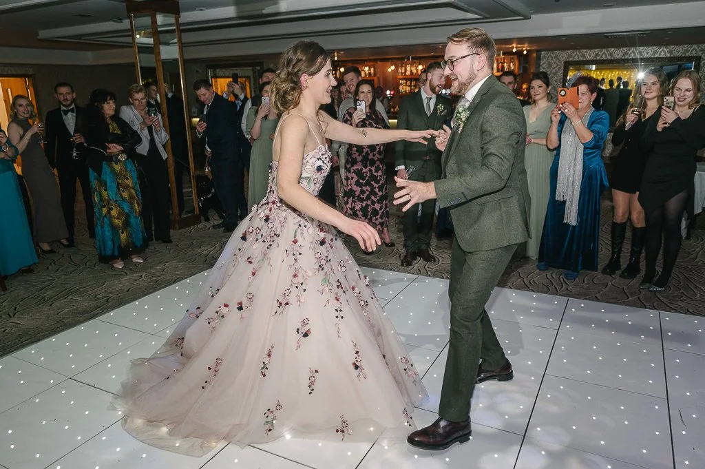 First dance First Dance by Mark Hillyer Harrogate Wedding Photography