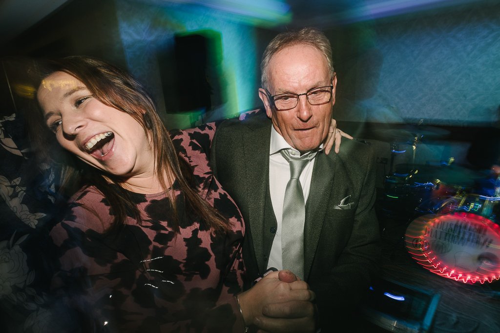 Guests at the evening do