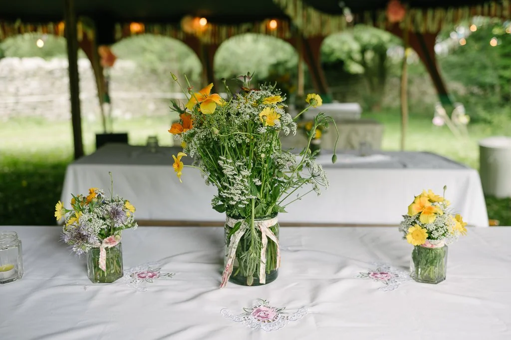 Boho wedding flowers