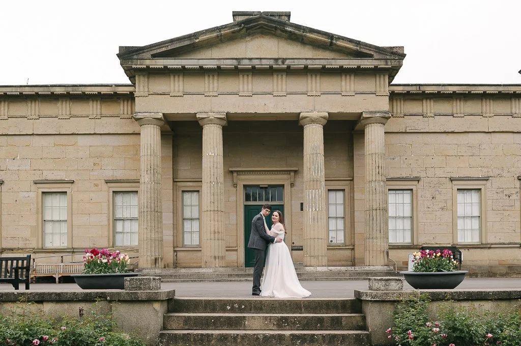 Bride &amp; groom in York