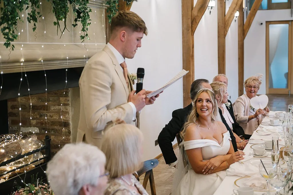 Groom's speech