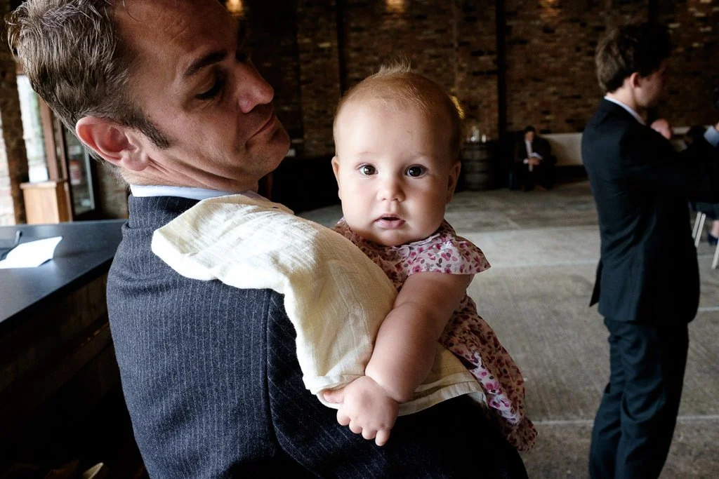 Keeping a baby interested during the wedding ceremony