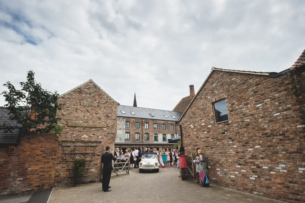 Everyone back to Hornington Manor to celebrate