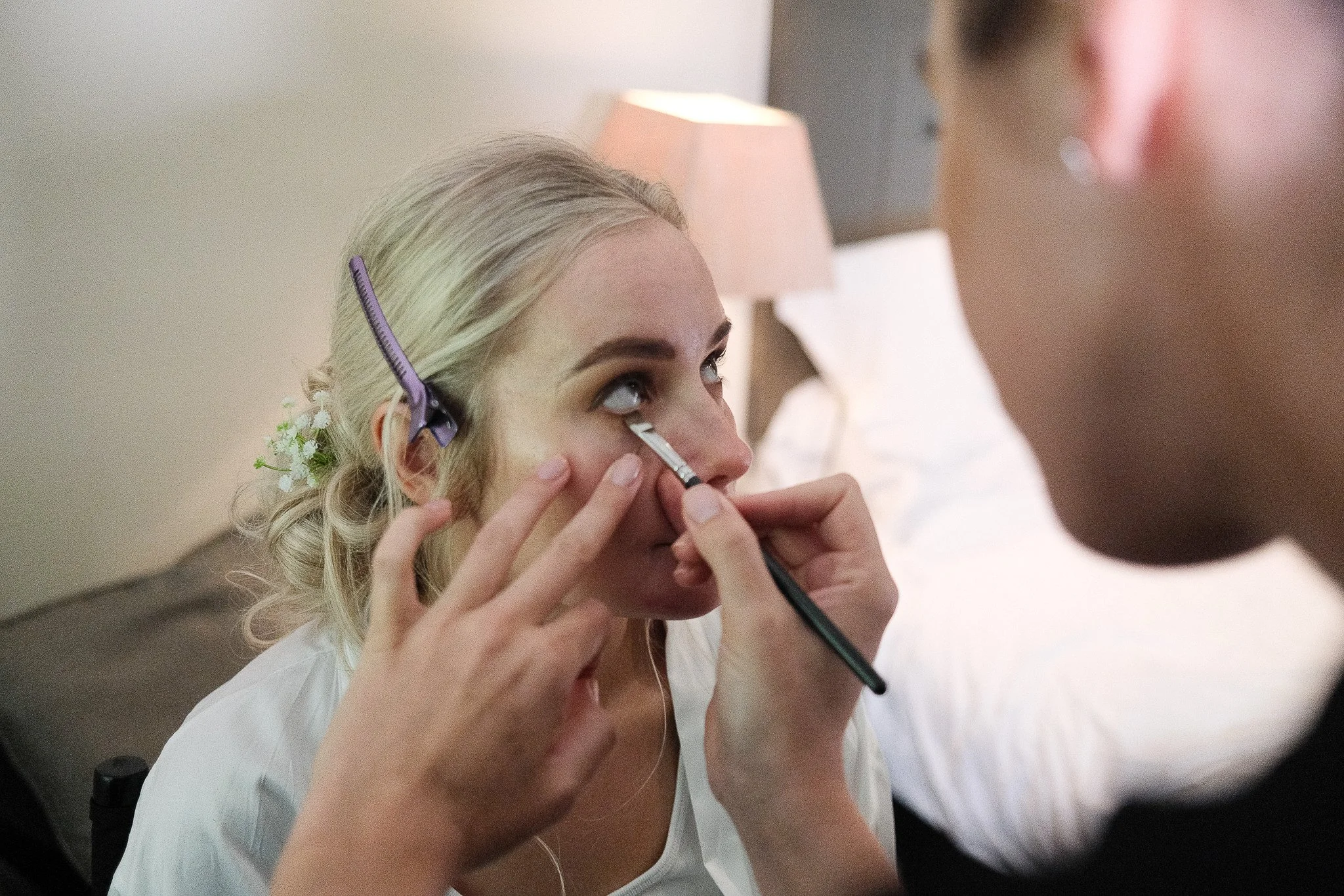 Eye makeup for the bride