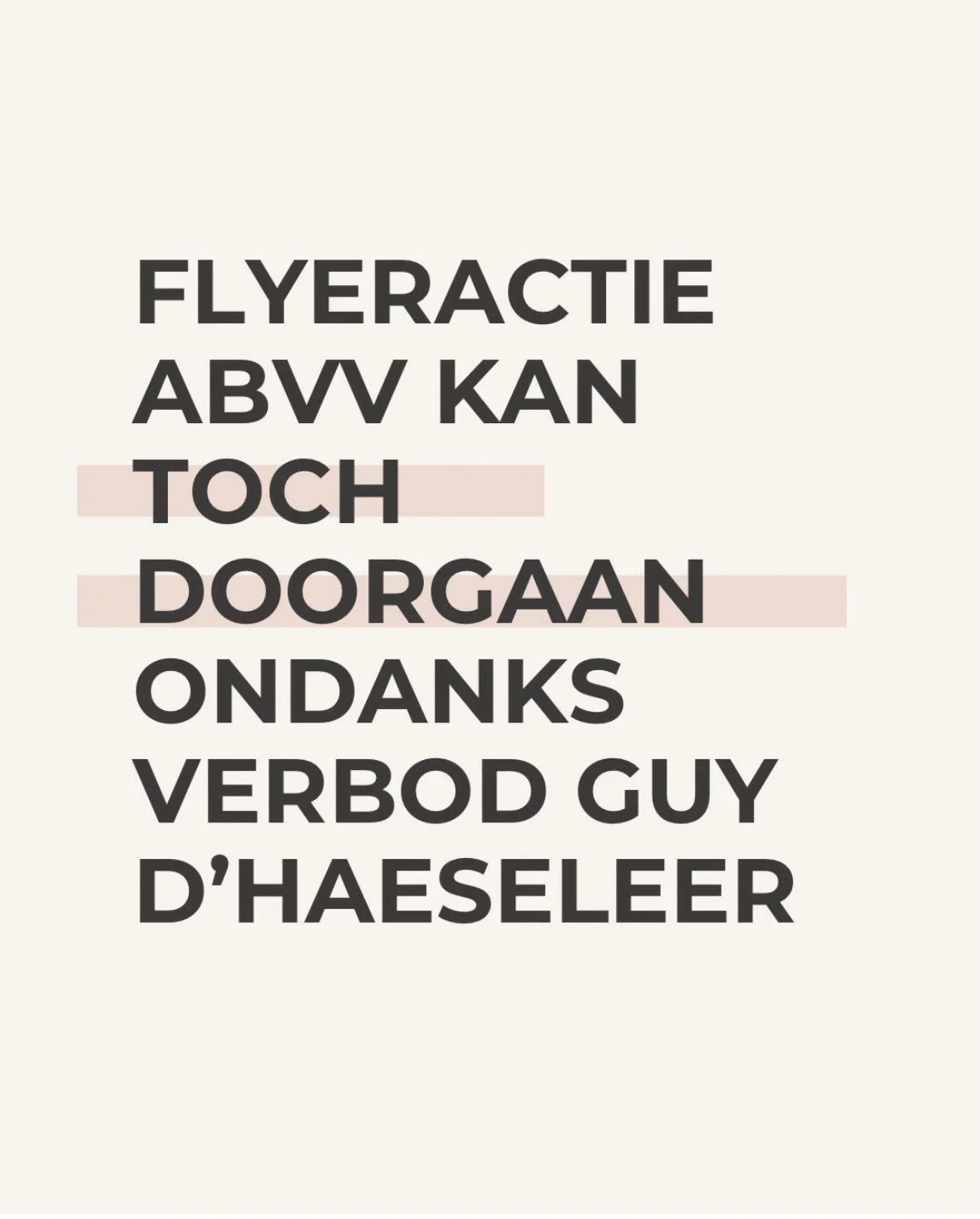 Ninove verdient een bestuur dat beleid voert, geen burgemeester die keet schopt!