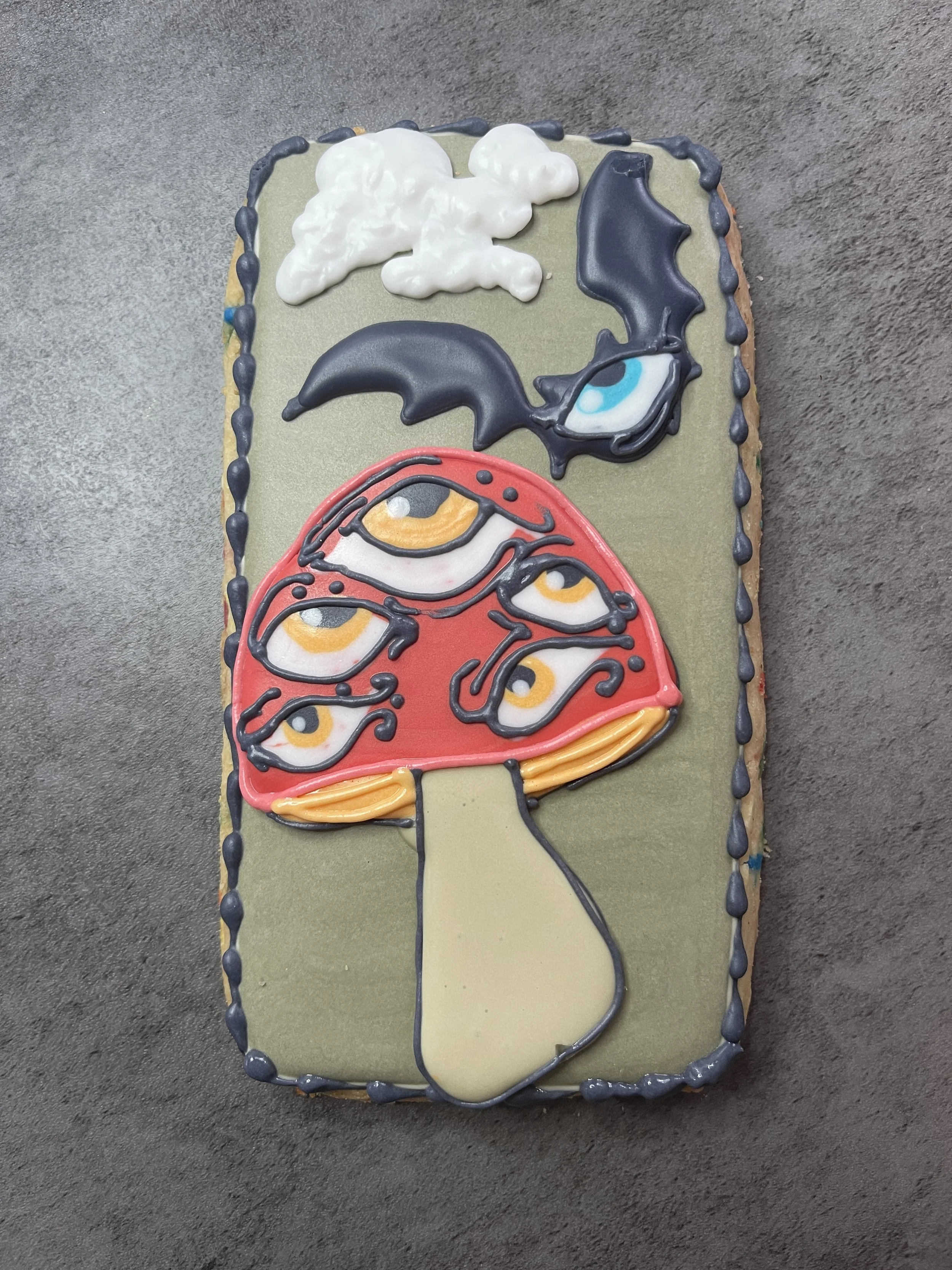 Halloween themed cookie