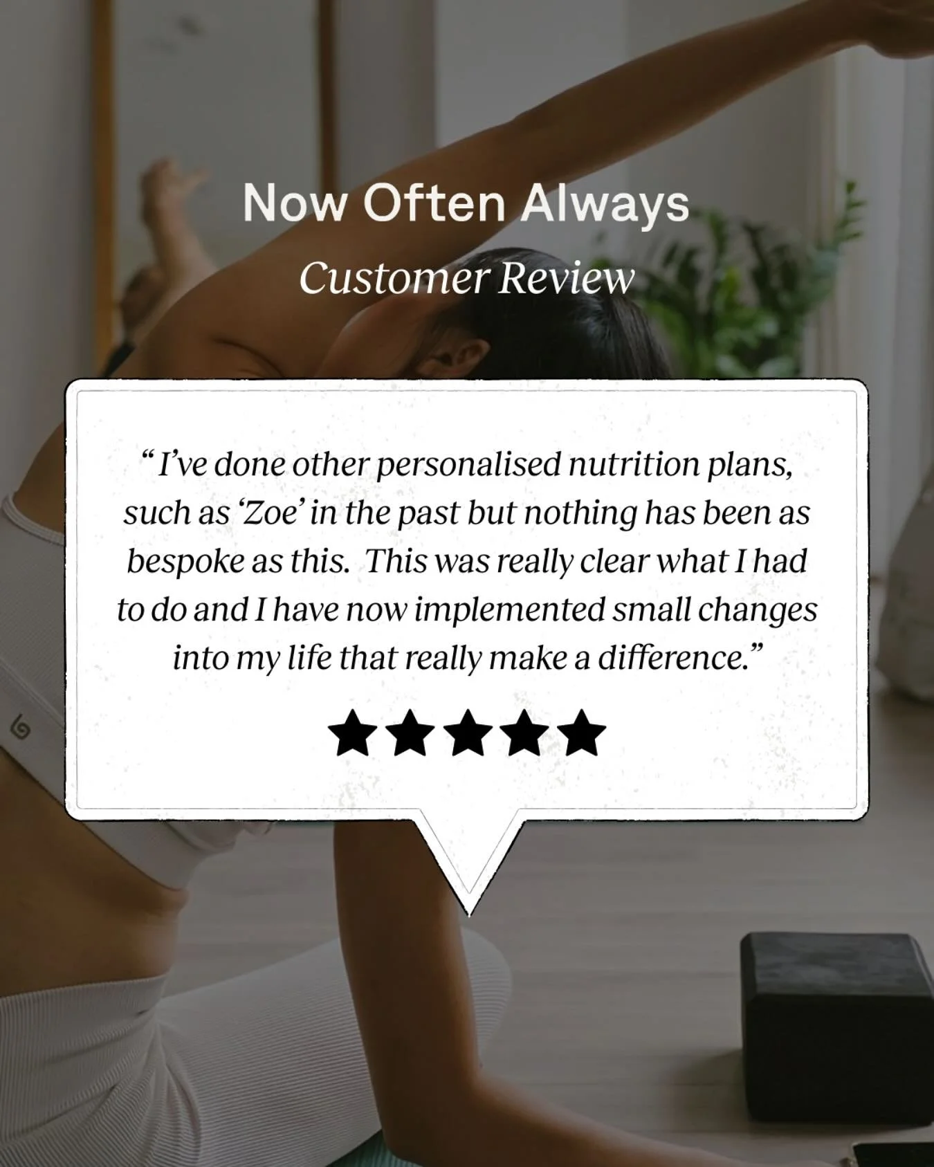Another customer giving real feedback on real results 👏🏼 this is exactly why we started NOA.

It only takes a few small, science back, intentional changes to make a REAL difference. 

Sign up today using the link in the bio! 
#nowoftenalways #custo