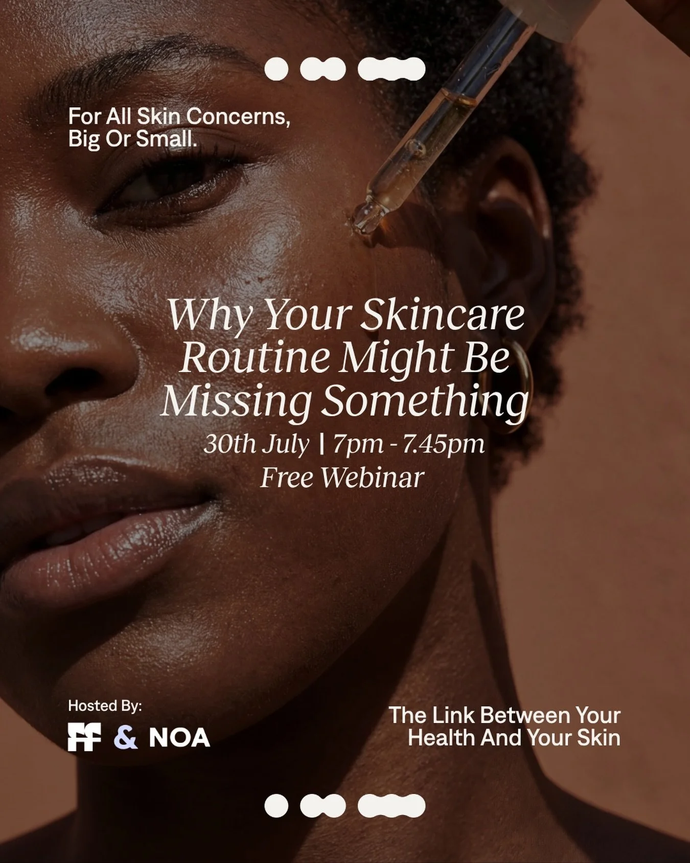 Healthy skin isn&rsquo;t just about the products you apply. Your hormones, nutrition, stress, sleep and overall health all play a role in how your skin looks and feels.💛

That&rsquo;s why we&rsquo;ve partnered with @facethe_future to host a FREE 45-