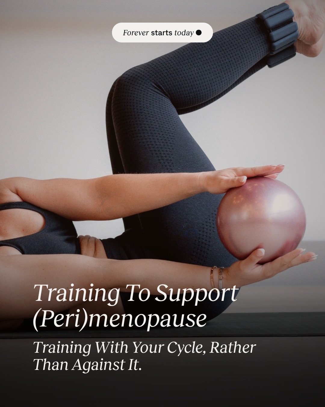 Perimenopause doesn&rsquo;t mean taking your foot off the pedal when it comes to training. It can mean getting a little smarter about how you support your body through it.

As hormones shift, so can your strength, energy, recovery and how you feel wh