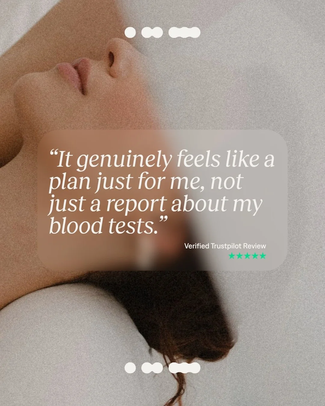 This is exactly how we want every woman to feel after their NOA experience. Because your blood results should be more than just numbers on a page. 

At NOA, we turn your results into personalised, actionable guidance that helps you better understand 