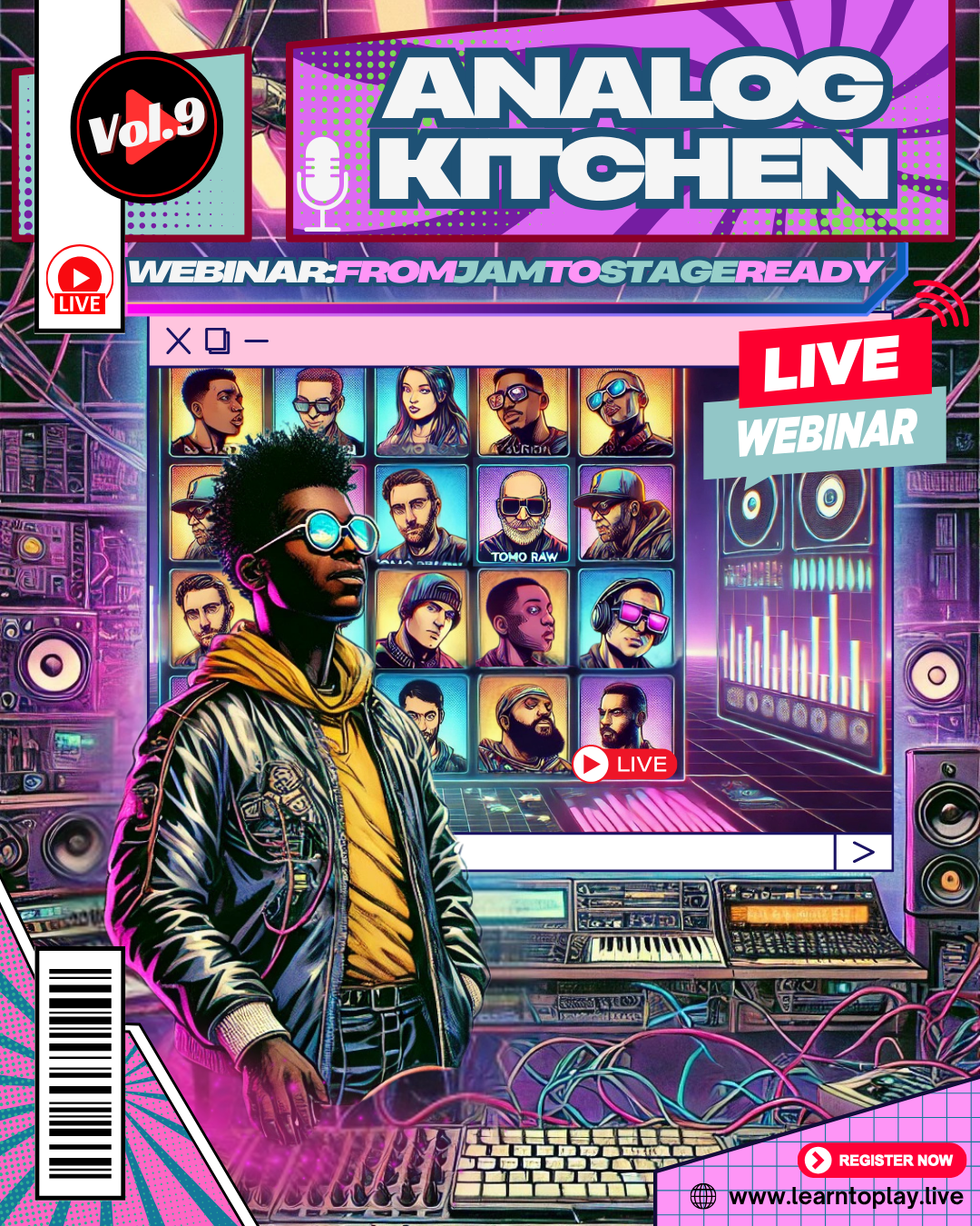 Analog Kitchen Volume 9 "From Jam To Stage Ready"