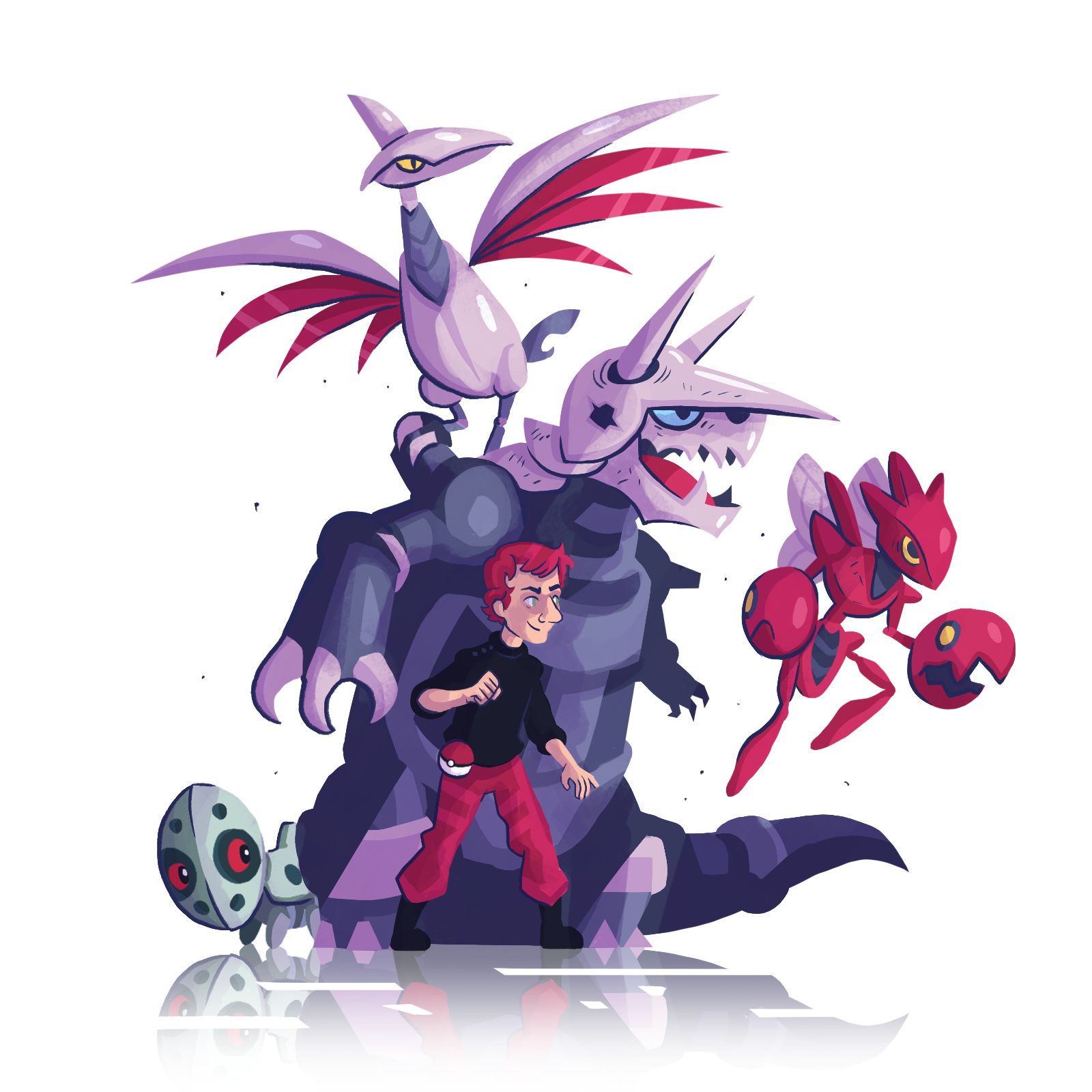 Pokésona - Pavel et son équipe Acier
