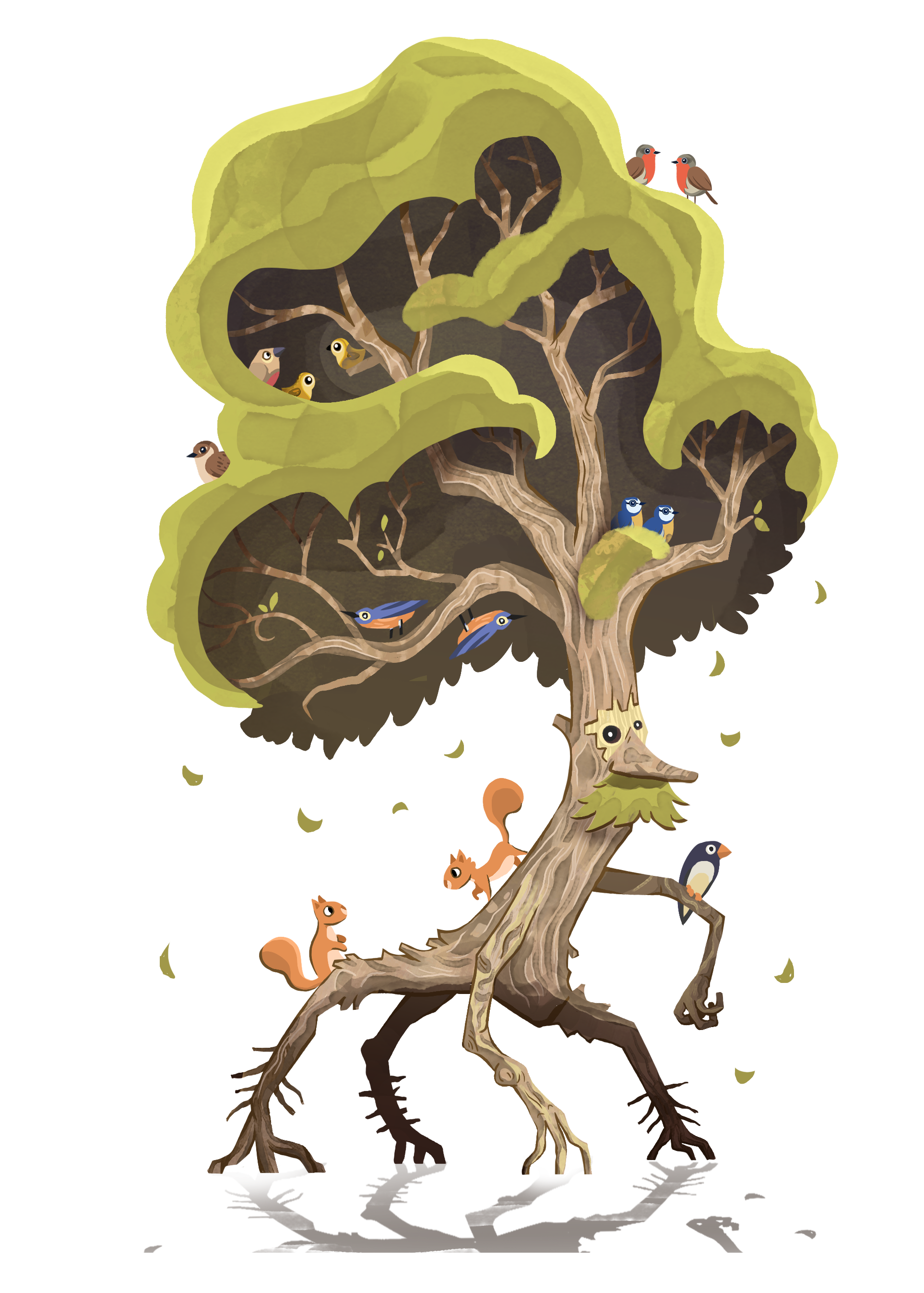 Character Design Challenge - Homme arbre