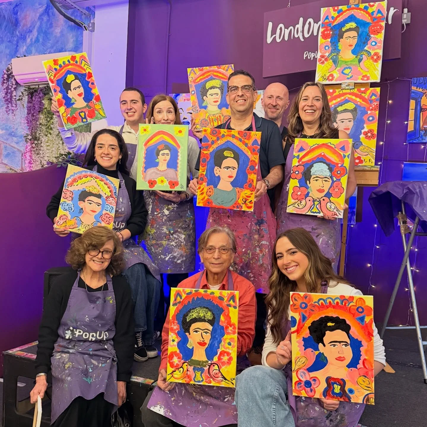 Today our family spent the afternoon painting a portrait of Frida Kahlo together - a woman whose life held pain, courage, creativity and fierce self-expression in equal measure.

Across generations in our family  I watched women carry entire worlds o