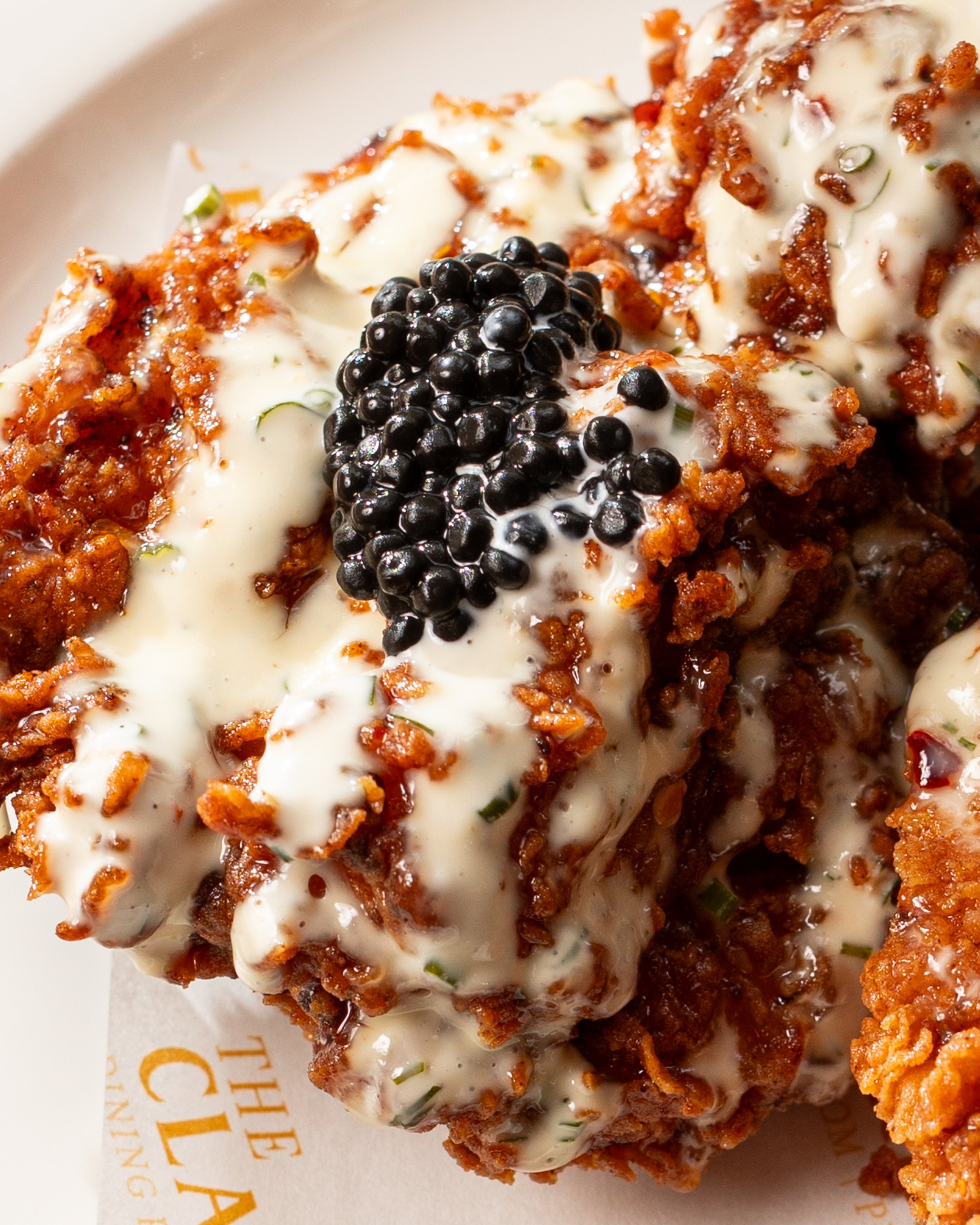 Fried chicken at The Clarence Glasgow