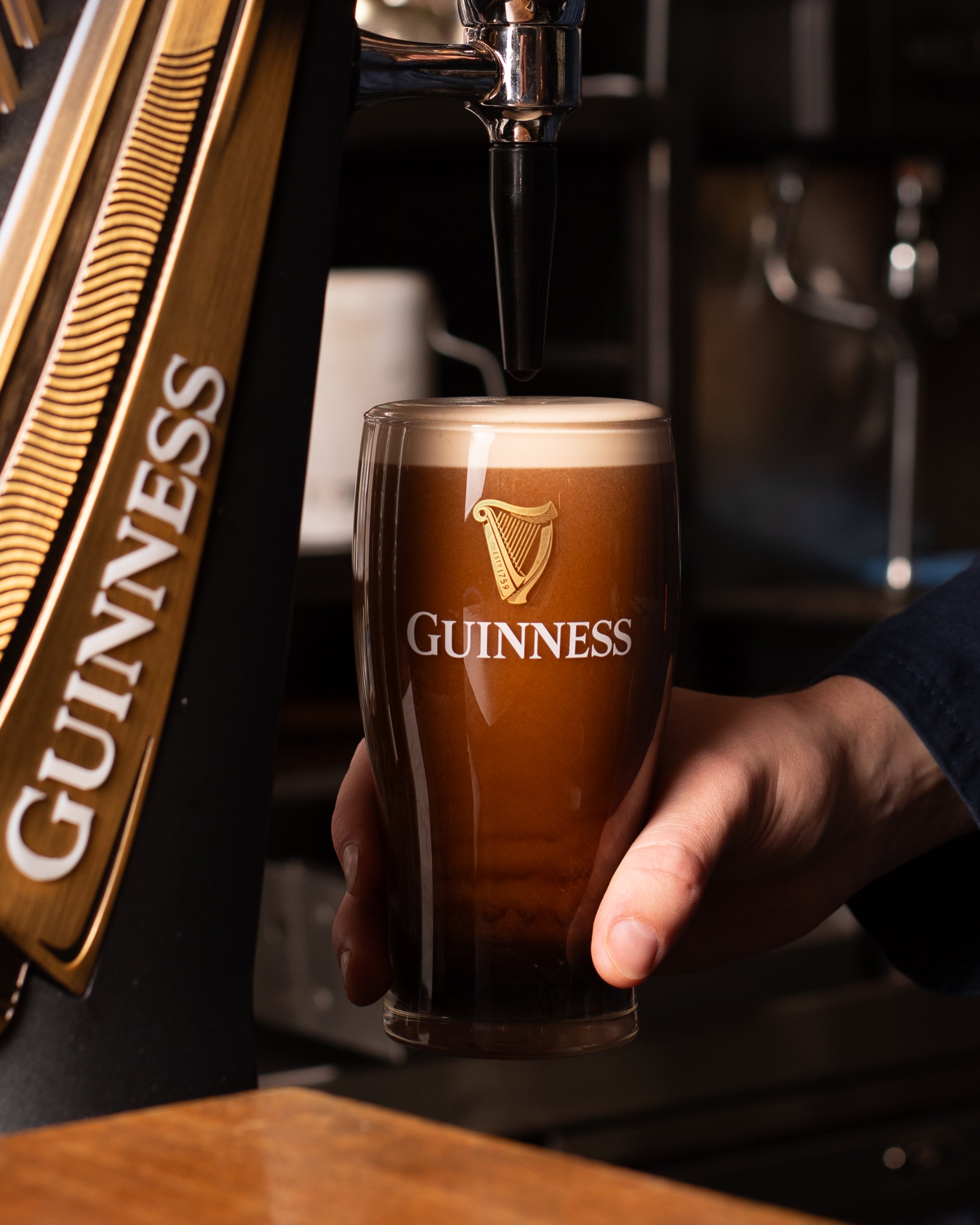Guinness at The Clarence Glasgow