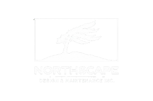 Logo for Northscape Design & Maintenance Inc. featuring a stylized tree in a rectangle.
