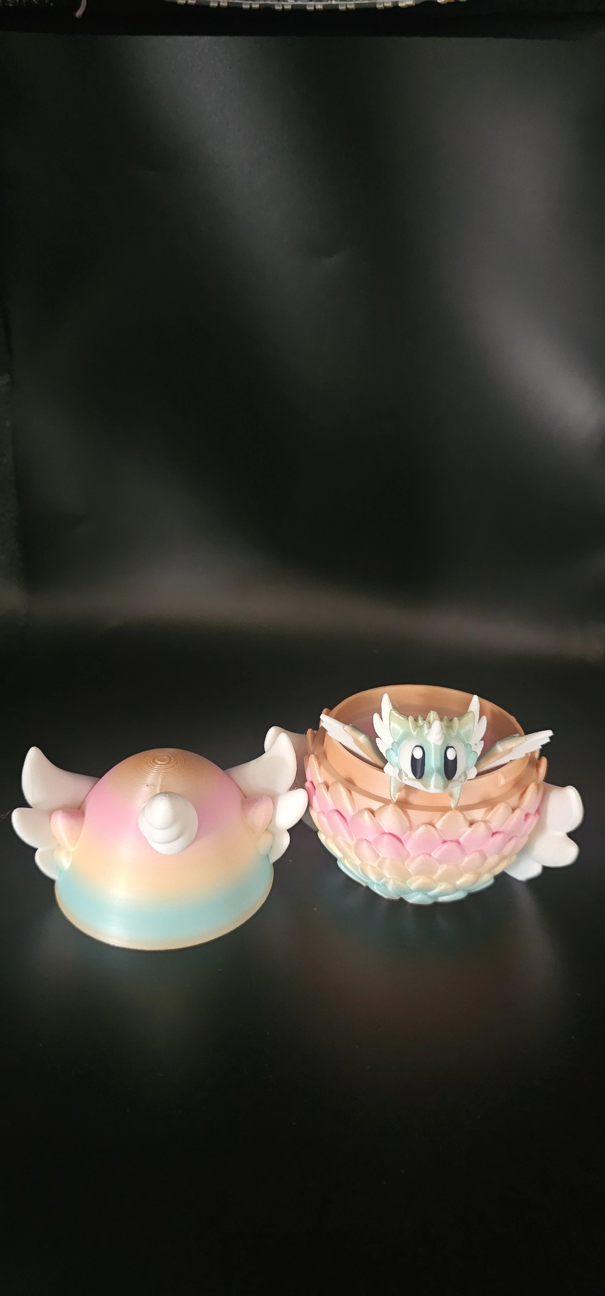 3d unicorn Dragon egg