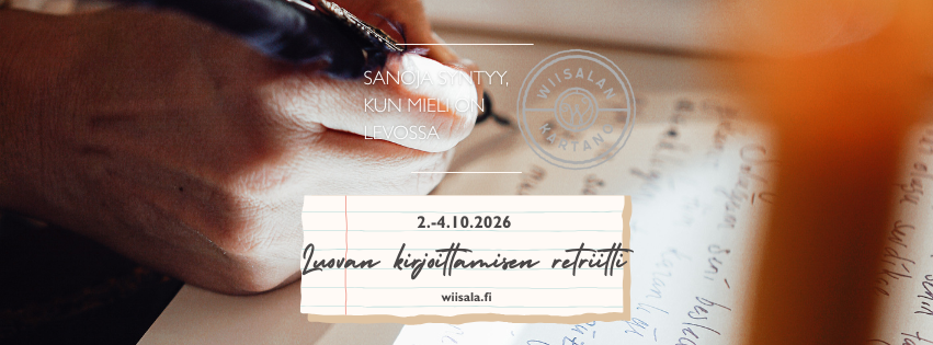Luovan kirjoittamisen retriitti