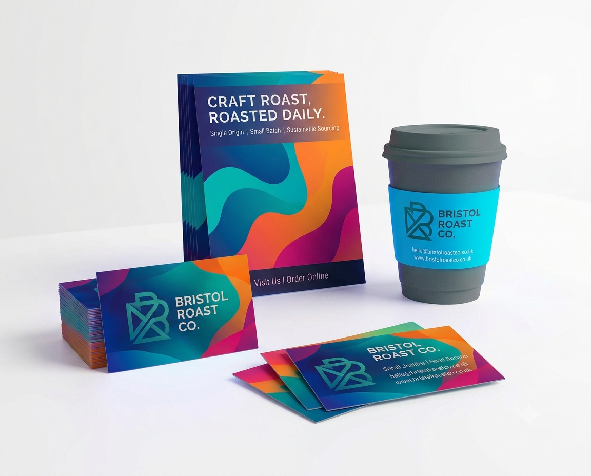 Adhere designed Bristol Roast Co branding