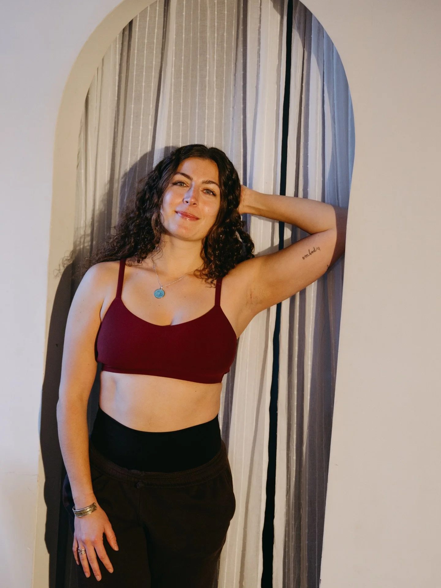 meet our new instructors !! 🧈 
.
Hope &hearts;️
.
Hope is 200-hour RYT certified &amp; 50-hour Yoga Sculpt certified. she teaches signature sculpt, yoga flow, &amp; yoga chill. for Hope, yoga began as a weekly stretching routine during her childhood