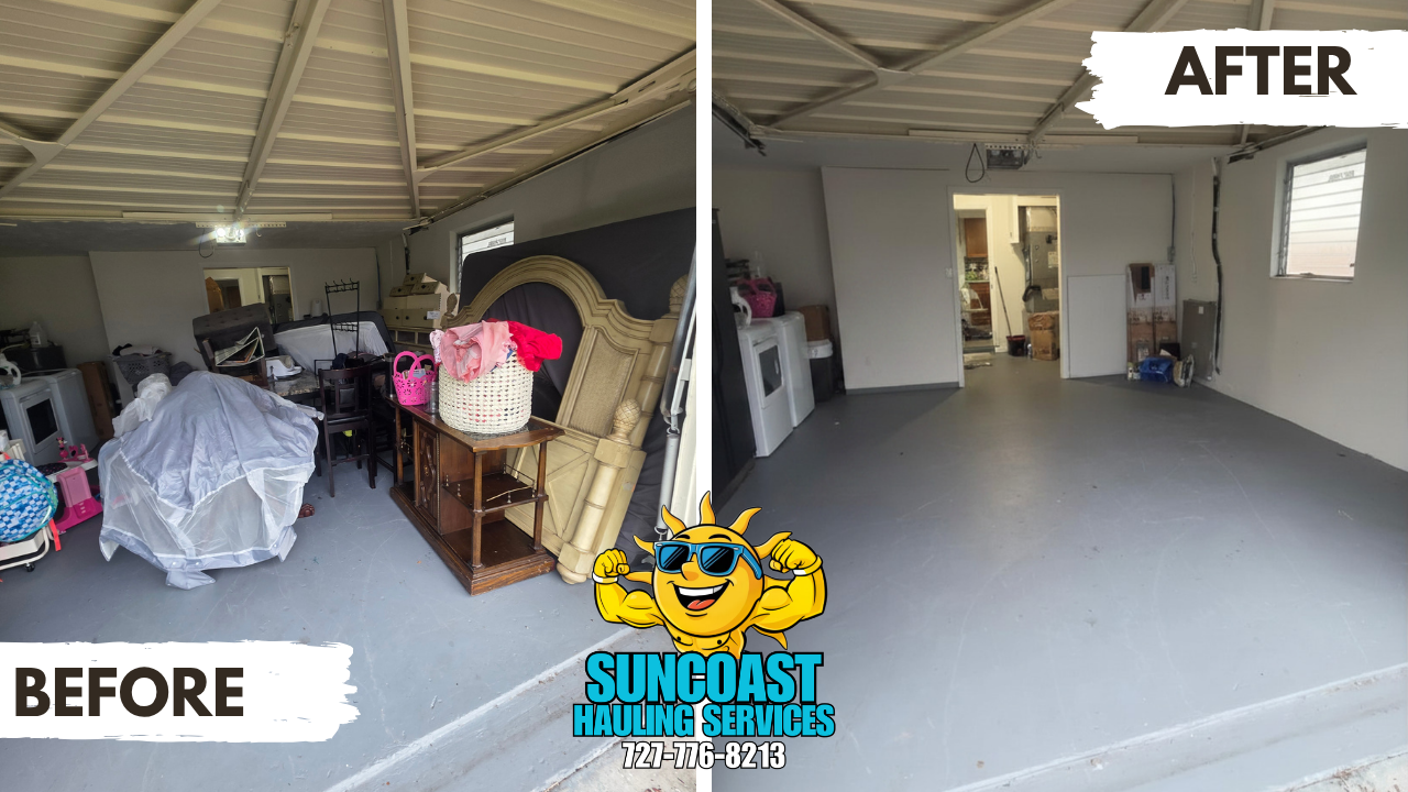Garage Cleanout in Holiday, Florida
