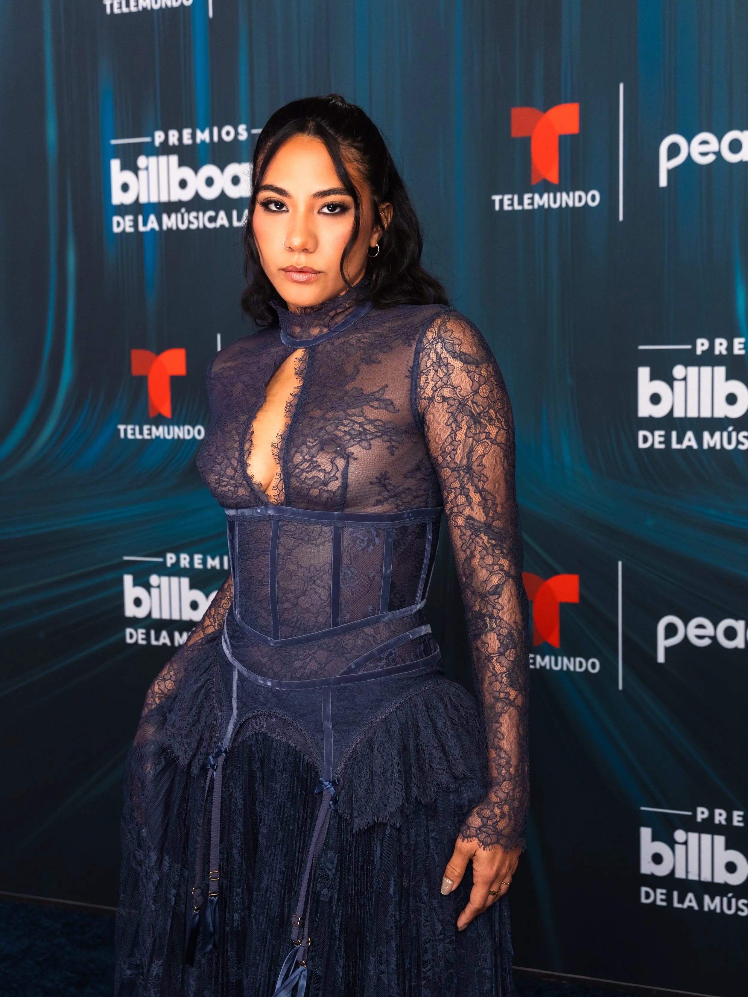 Nominated for the Billboard Latin Music Awards (@latinbillboards), RaiNao attended the ceremony dressed in @zimmermann. 

#emcstyling