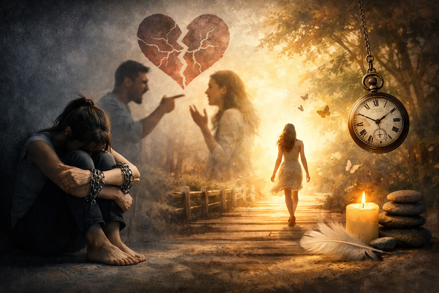 When Love Turns into Entanglement