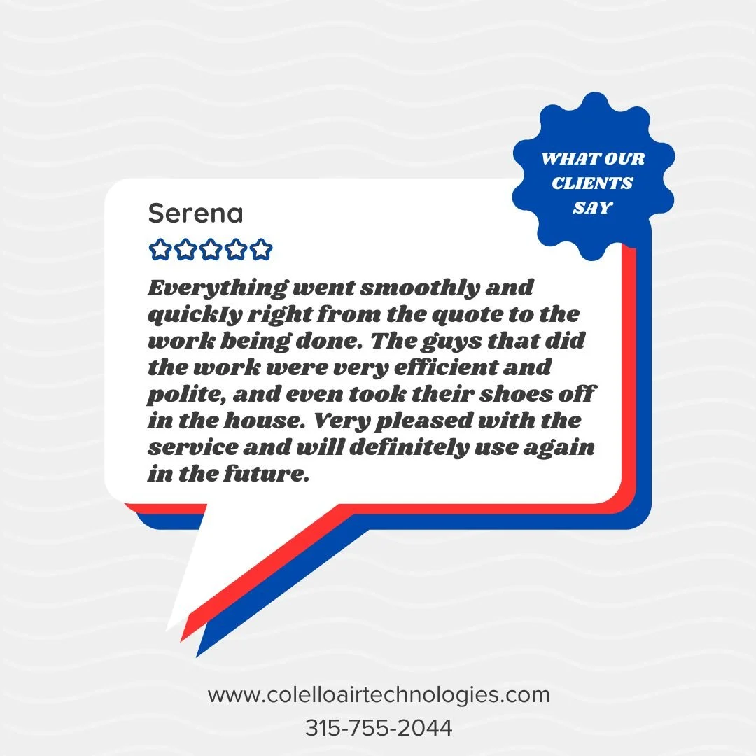 Five stars and clean air, that's what we like to hear!
Thank you for supporting our local family-owned business 💙🌟