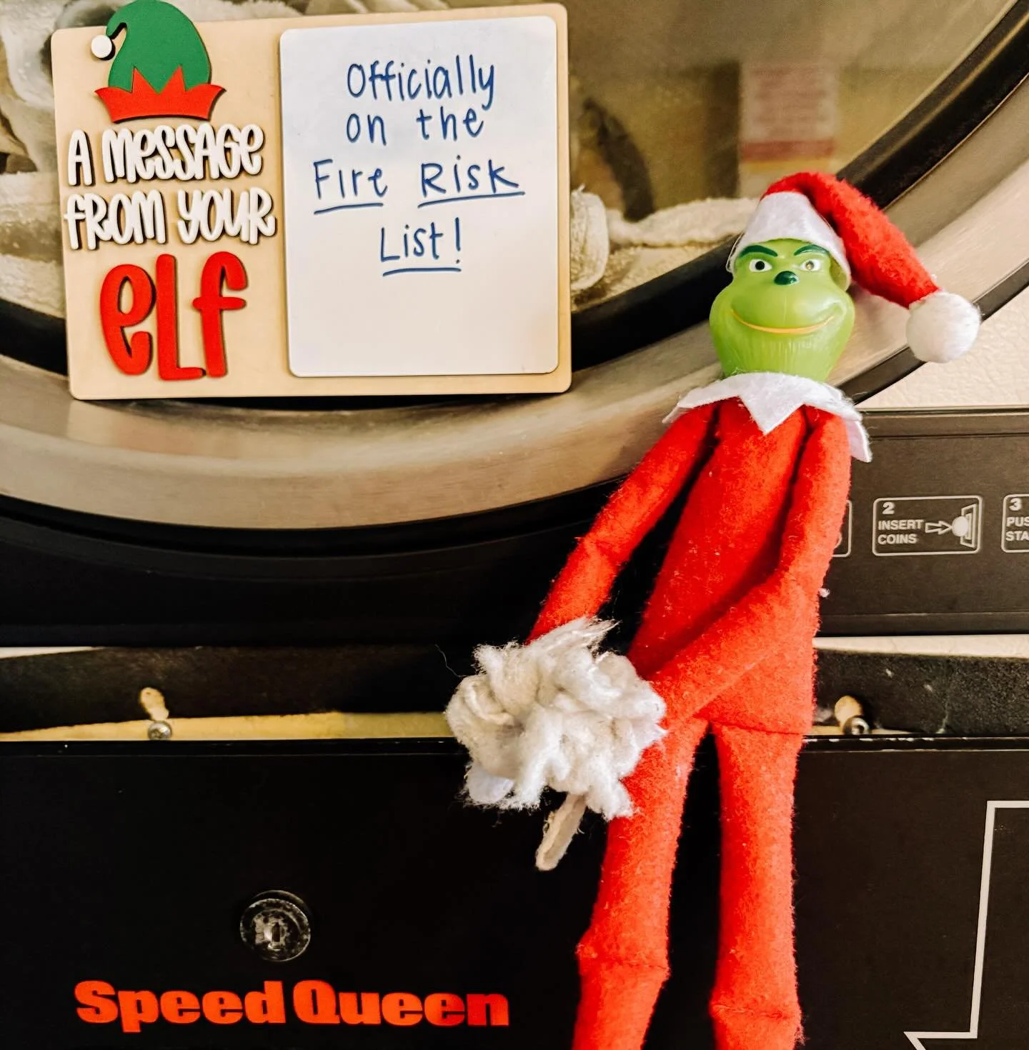🚨 An urgent message from Mr. Grinch 🚨 
If you haven&rsquo;t cleaned your dryer vent this year&hellip; you&rsquo;re officially on Santa&rsquo;s Fire Risk List 🎅🏻 🔥 
Don&rsquo;t let your laundry room turn into a holiday disaster.
📞 Call Colello A