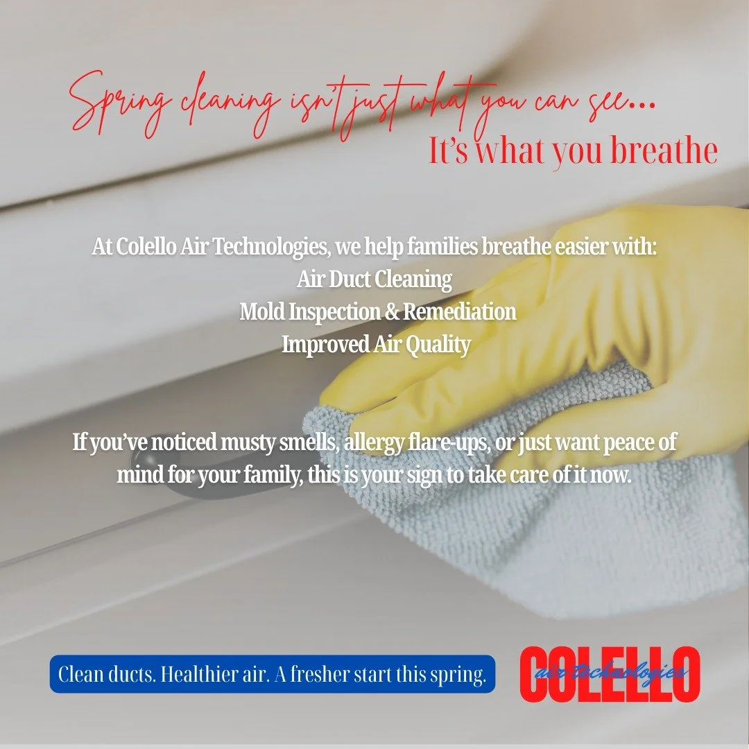 After a long winter, your home has been sealed up tight&mdash;dust, allergens, and even mold could be hiding in your air ducts right now.

Before you open the windows and welcome in that fresh spring air&hellip; make sure the air inside your home is 