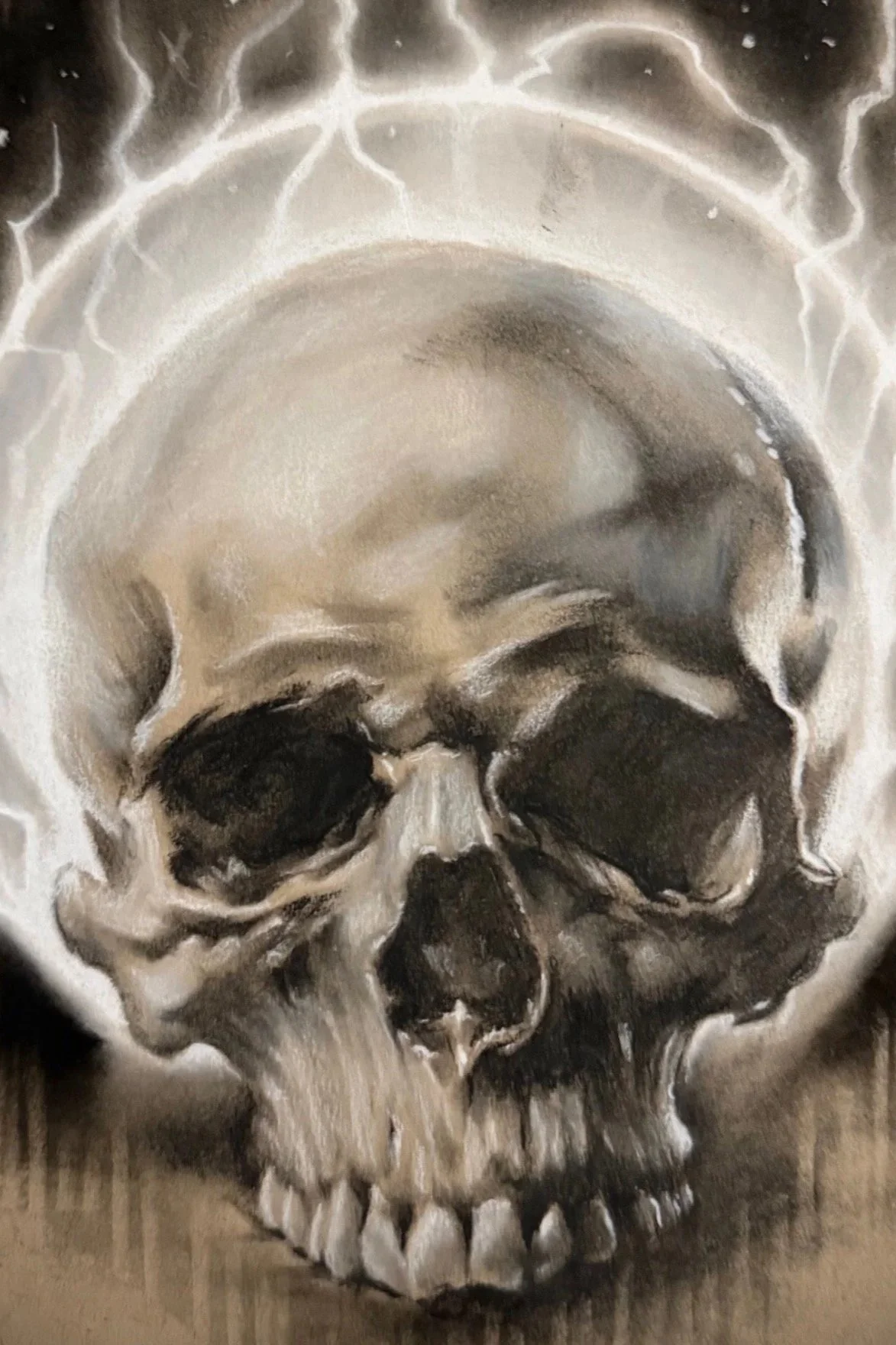 8x10 Charcoal on toned paper.