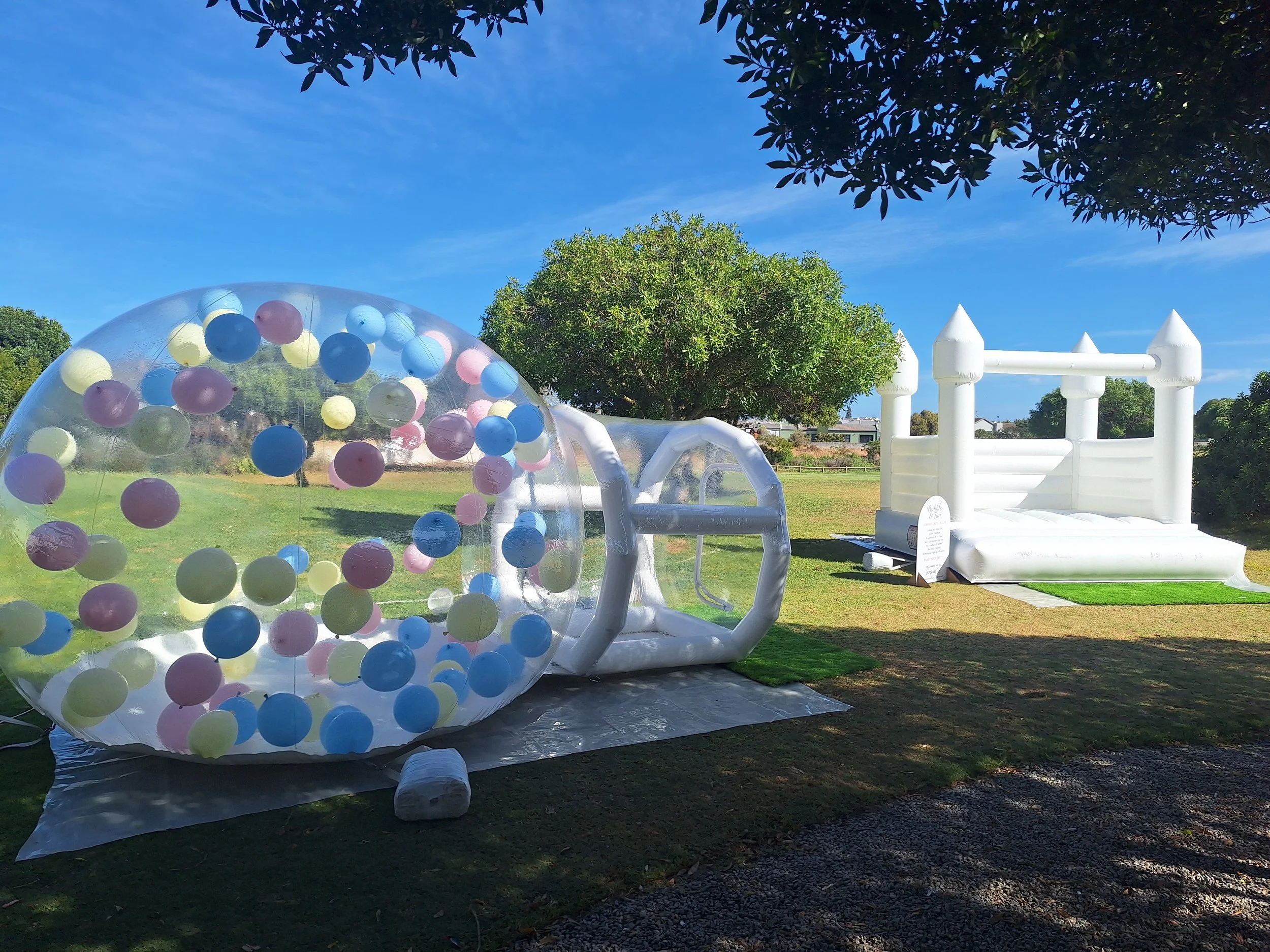 kids parties cape town inflatable fun