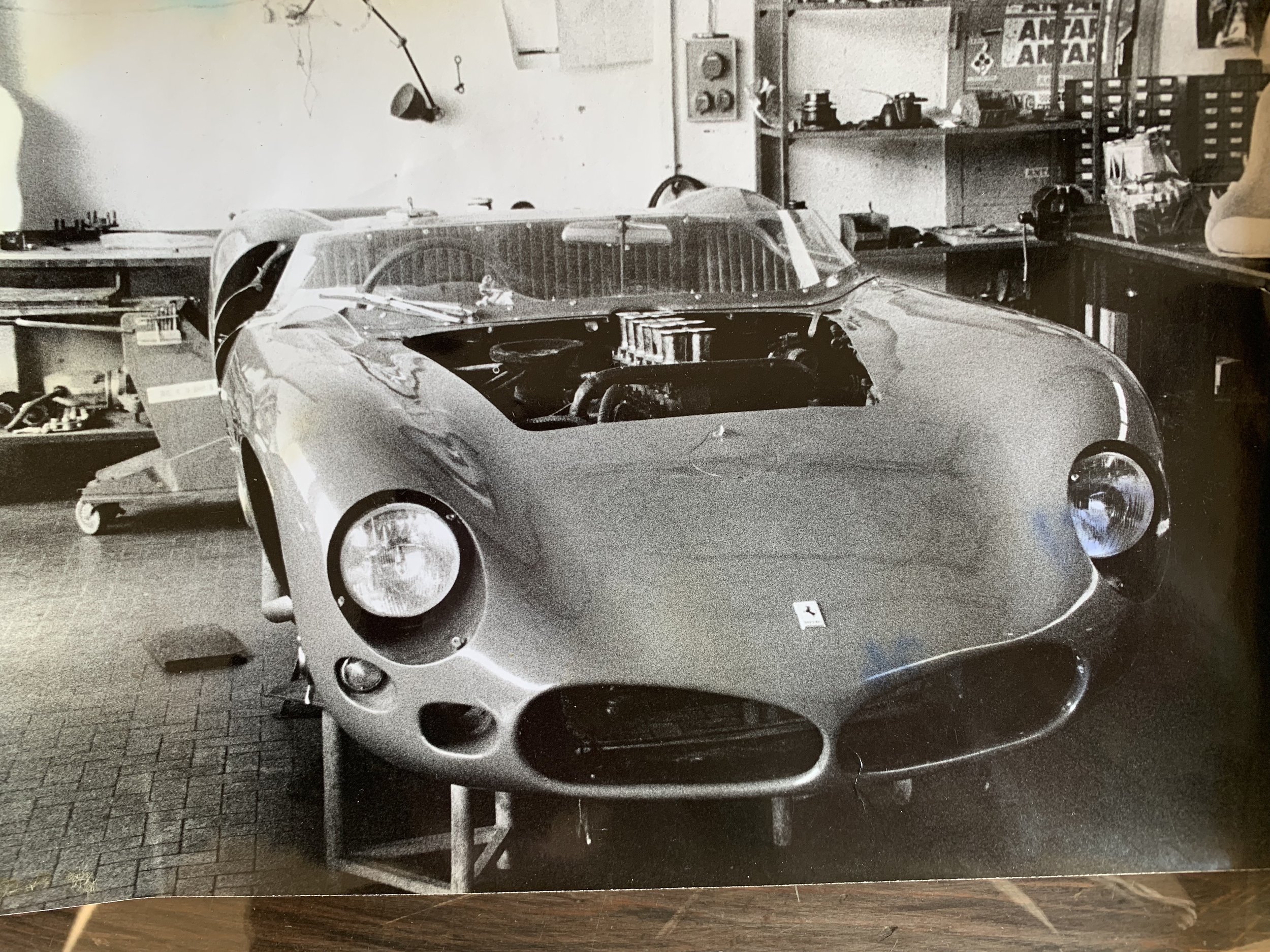 Ferrari Testarossa in Officina nel 1963