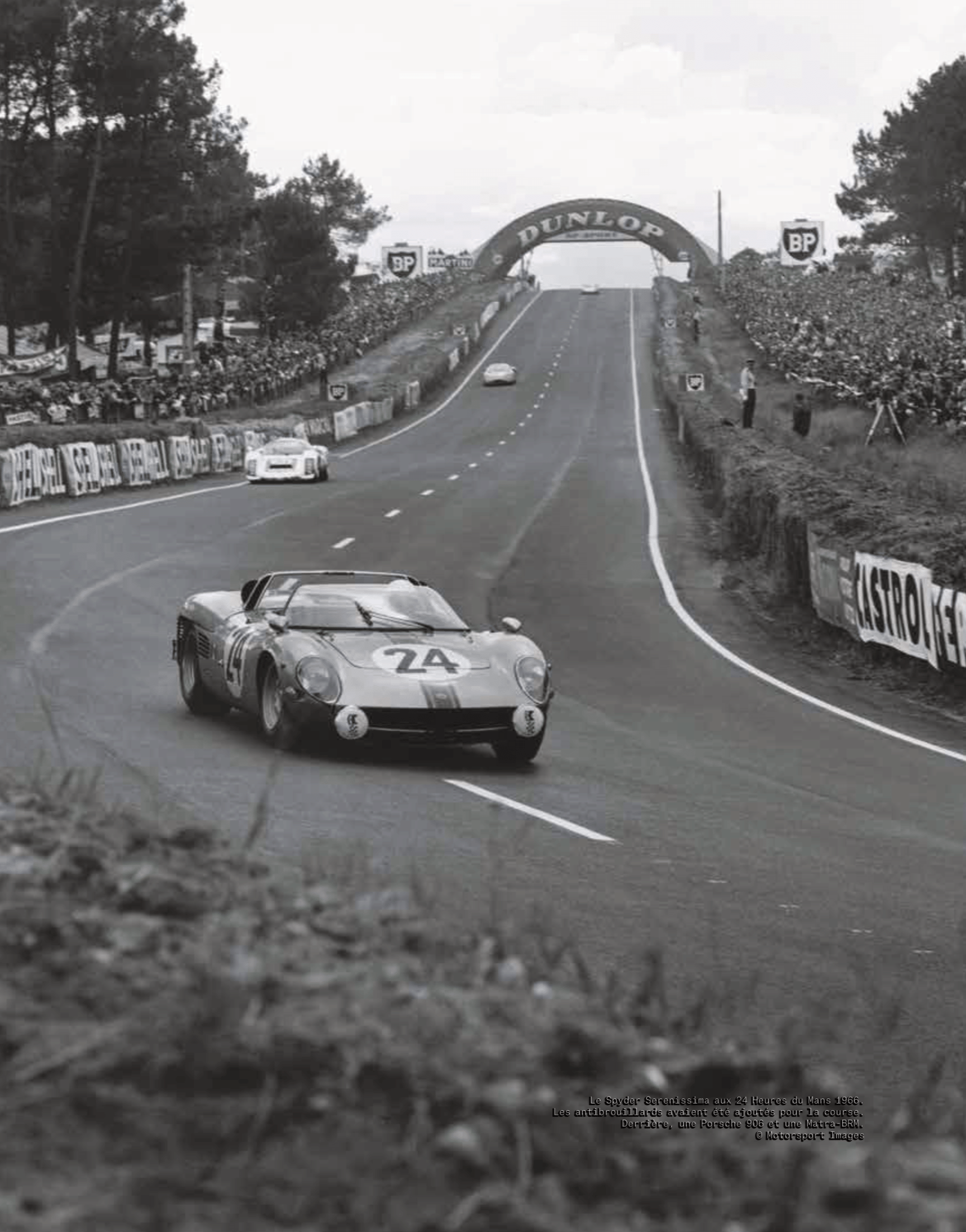 Serenissima Spyder a Le Mans, 1966