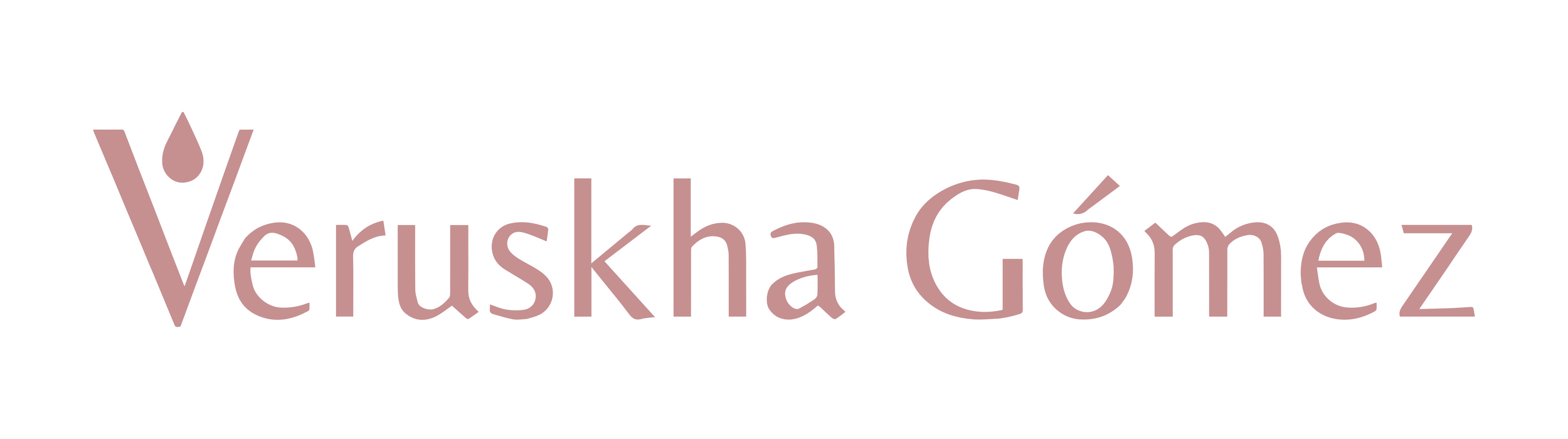 Logotipo de la clinica de la doctora Veruskha Gomez en Valencia. Medicina estetica en Valencia