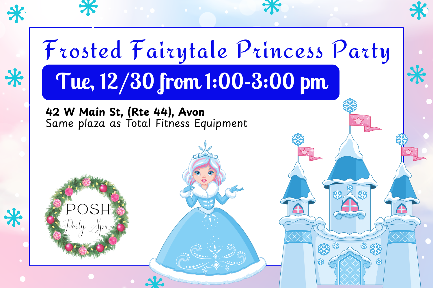 Frosted Fairytale Princess Party