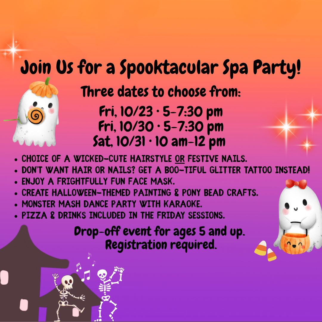 Halloween Spooktacular Spa Party