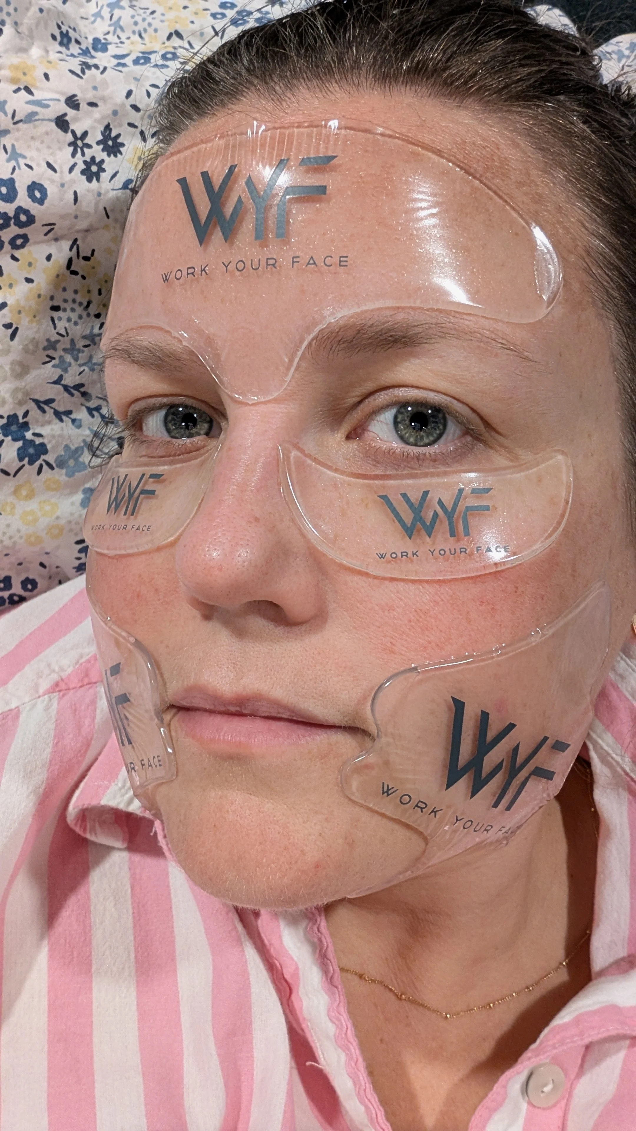 obsessed with my new face stickers