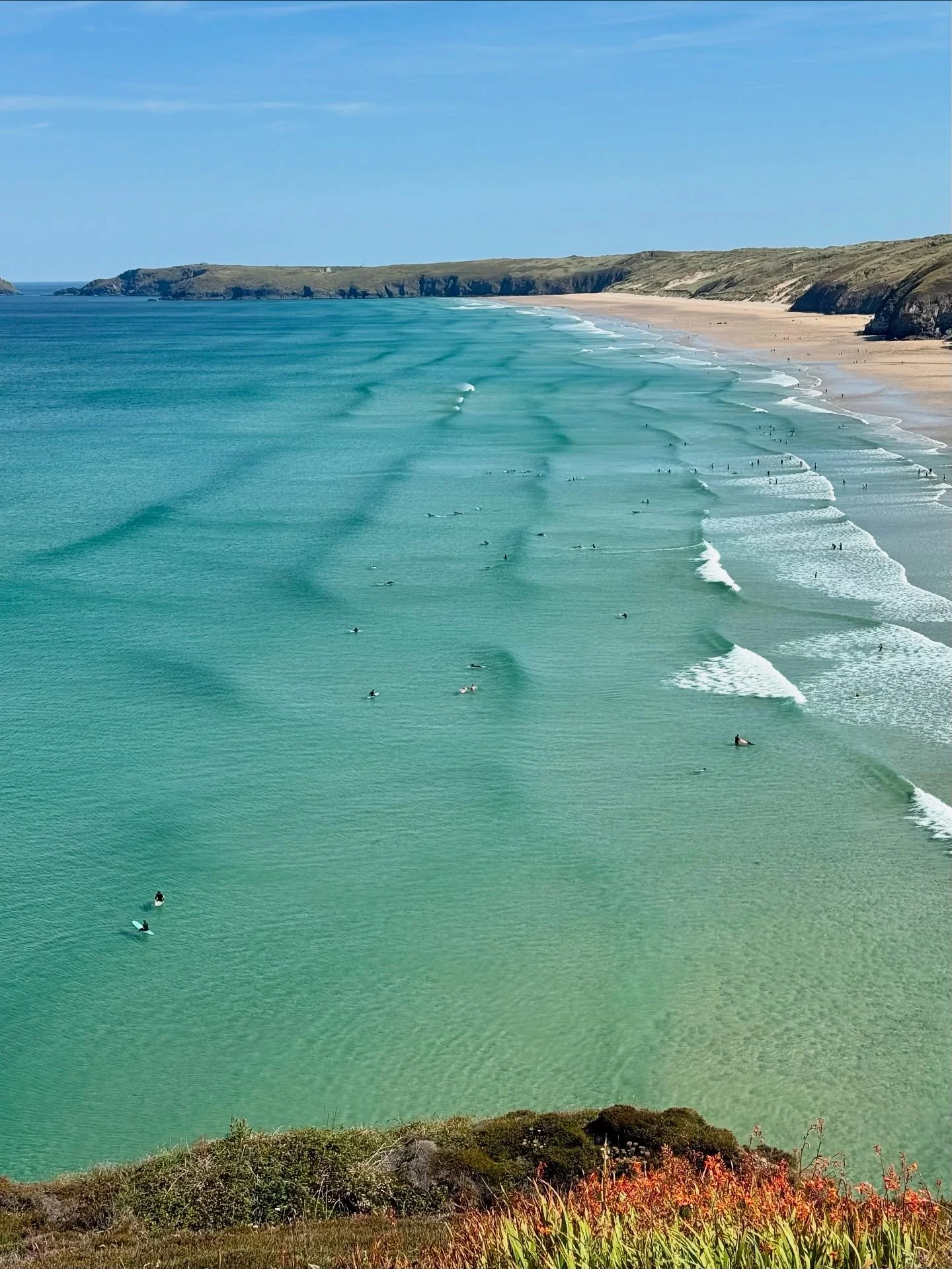 How to survive a heatwave in Cornwall&hellip; What a weekend! 💙 

#PerranporthBeach #CornwallLife