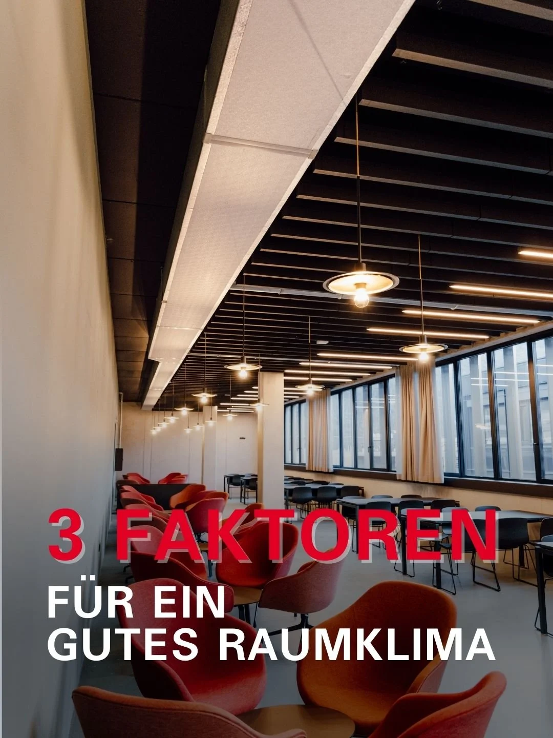 Ein gutes Raumklima merkt man erst, wenn es fehlt.
Dabei spielen bei L&uuml;ftungsanlagen mehrere Faktoren eine entscheidende Rolle.

🔴 Die richtige Luftmenge
Sorgt daf&uuml;r, dass R&auml;ume ausreichend mit frischer Luft versorgt werden, ohne unn&