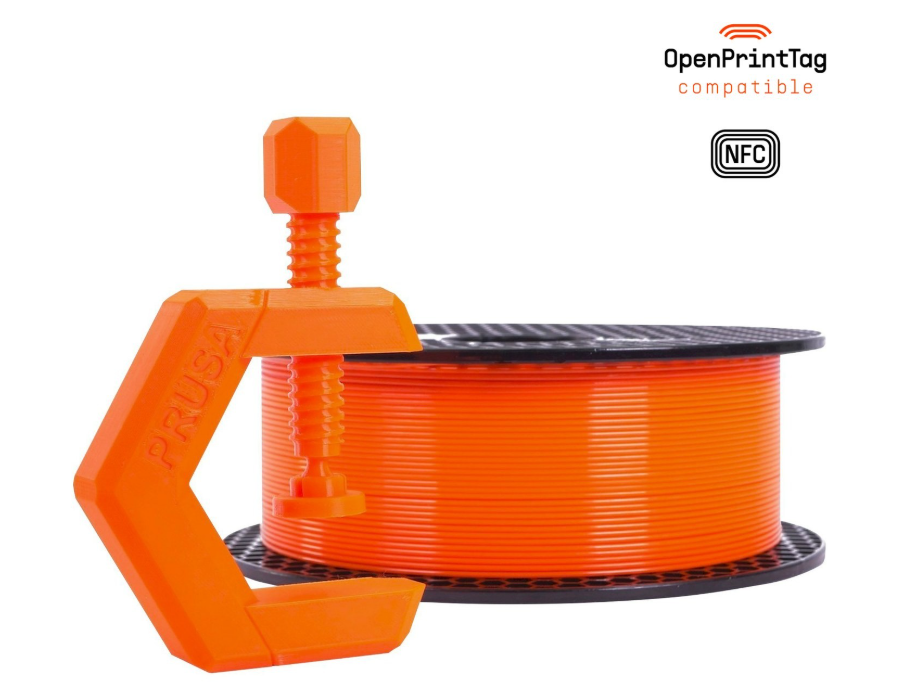 Prusament PETG  1kg - Prusa Orange - NFC REELS - PRE ORDER 7 - 10 working days